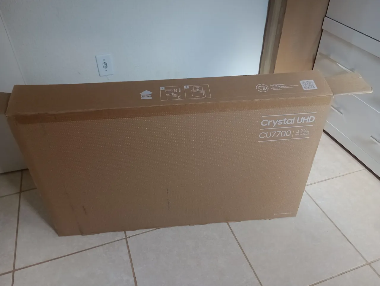 Smart TV Samsung Crystal UHD 43"