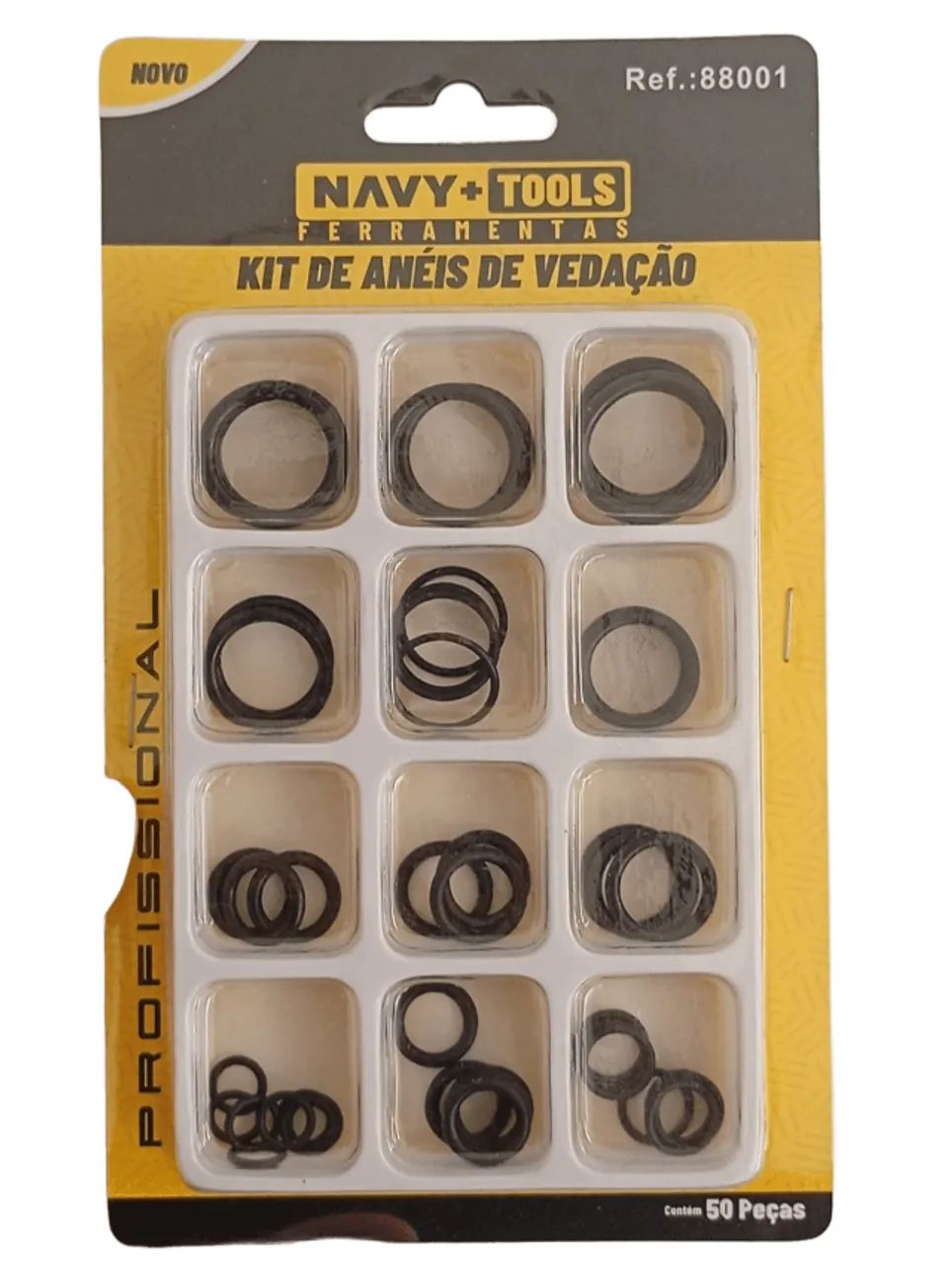 Kit de Anéis de Vedação O-ring Profissional 50 Peças - Foto 2
