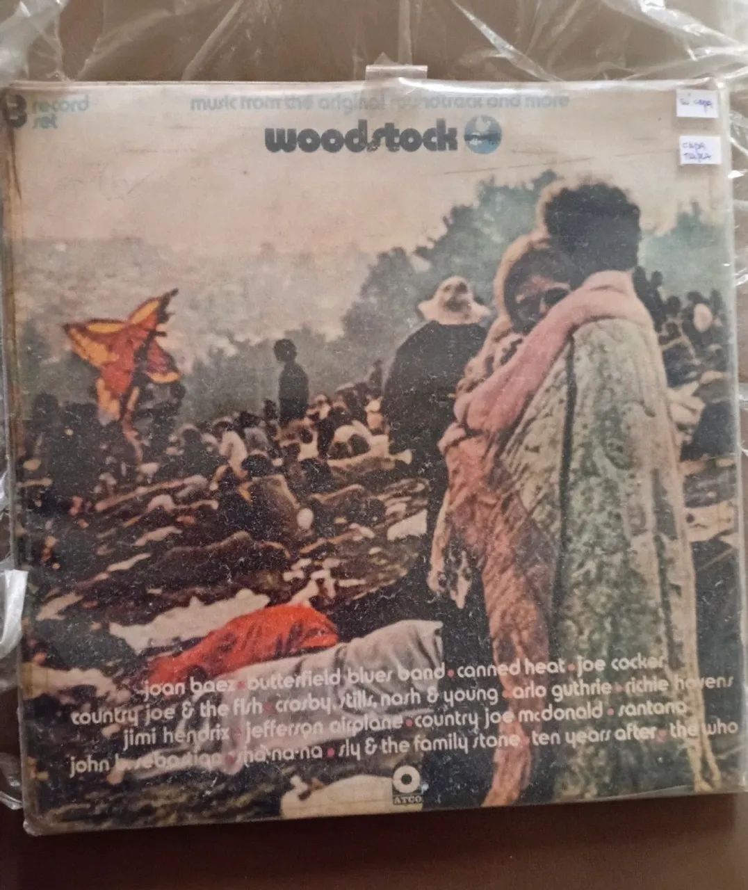 Capa de disco de vinil Woodstock