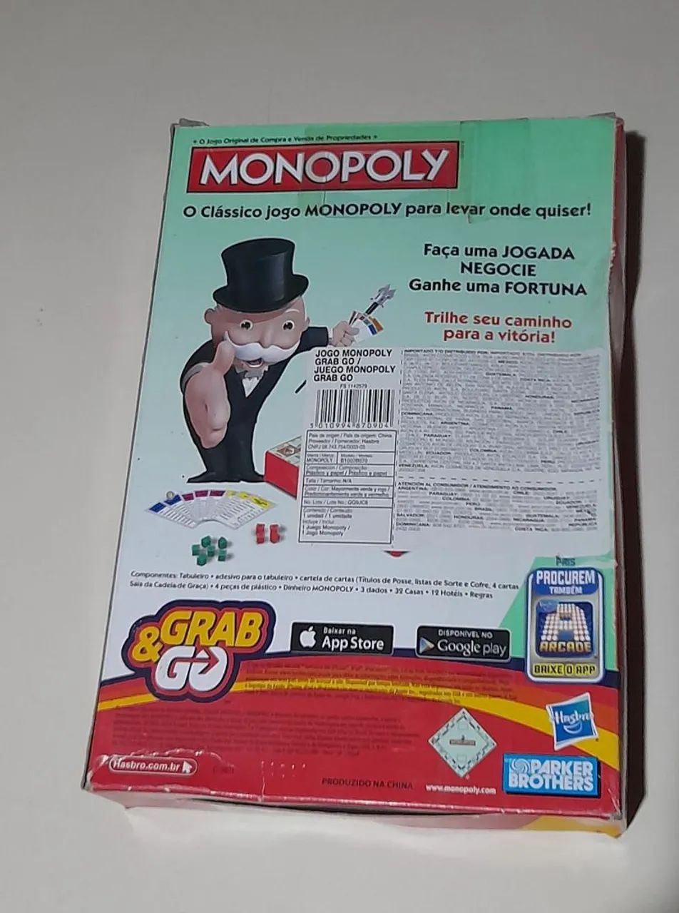 Jogo Monopoly Grab & Go - Hasbro - Foto 2