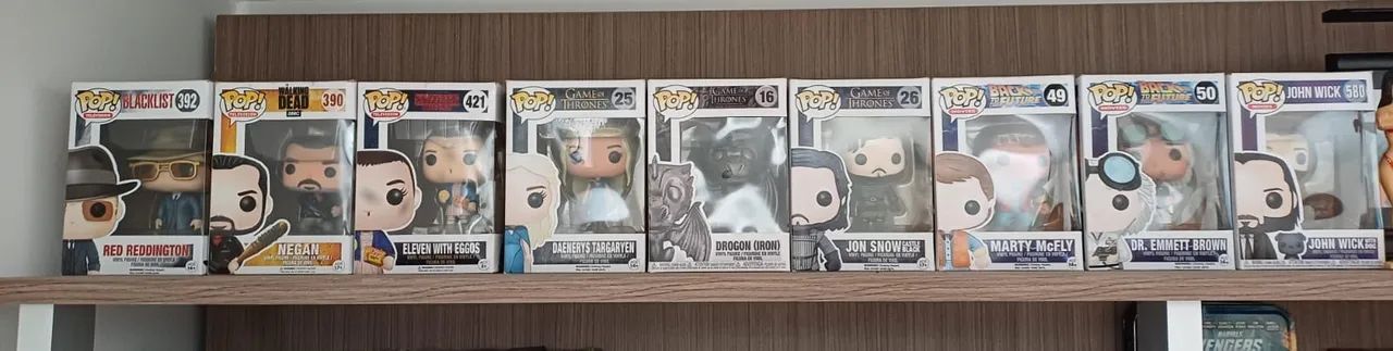 Funko Pop Temáticos - filmes, séries, marvel e DC