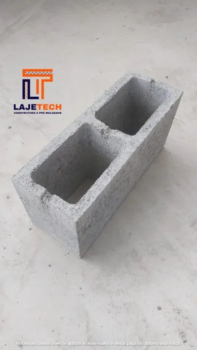 BLOCO DE CONCRETO  14X19X39  R$3,50