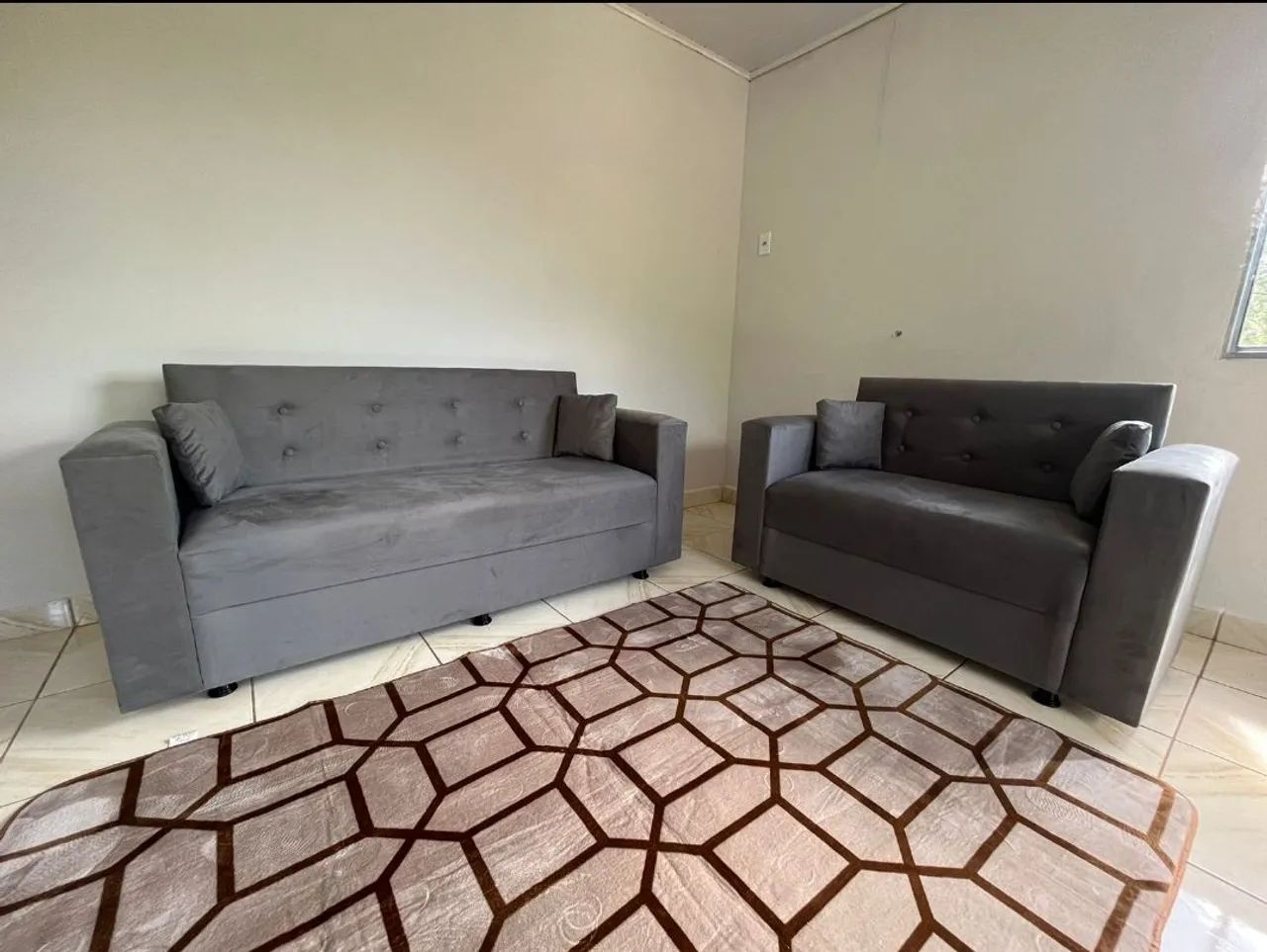PROMOÇÃO DE CONJUNTOS 3 e 2 lugares, novos!!! - Foto 4
