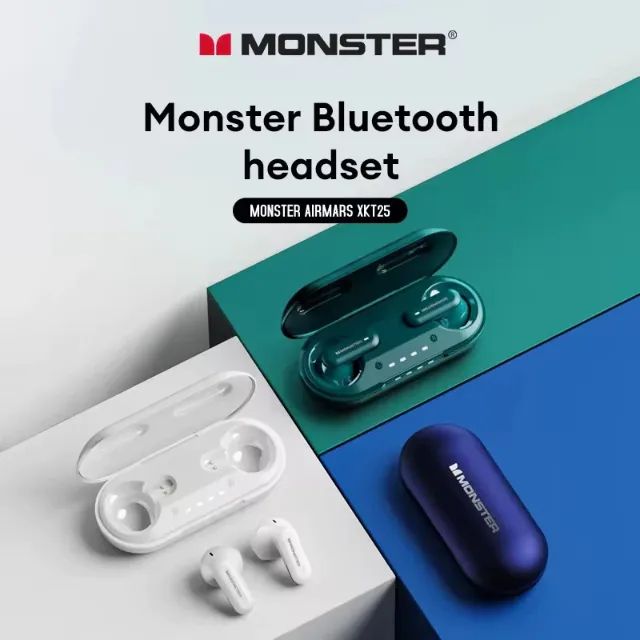 MONSTER Monstro Airmars-xkt25 Fones De Ouvido sem fio bluetooth V5.4 - Foto 4