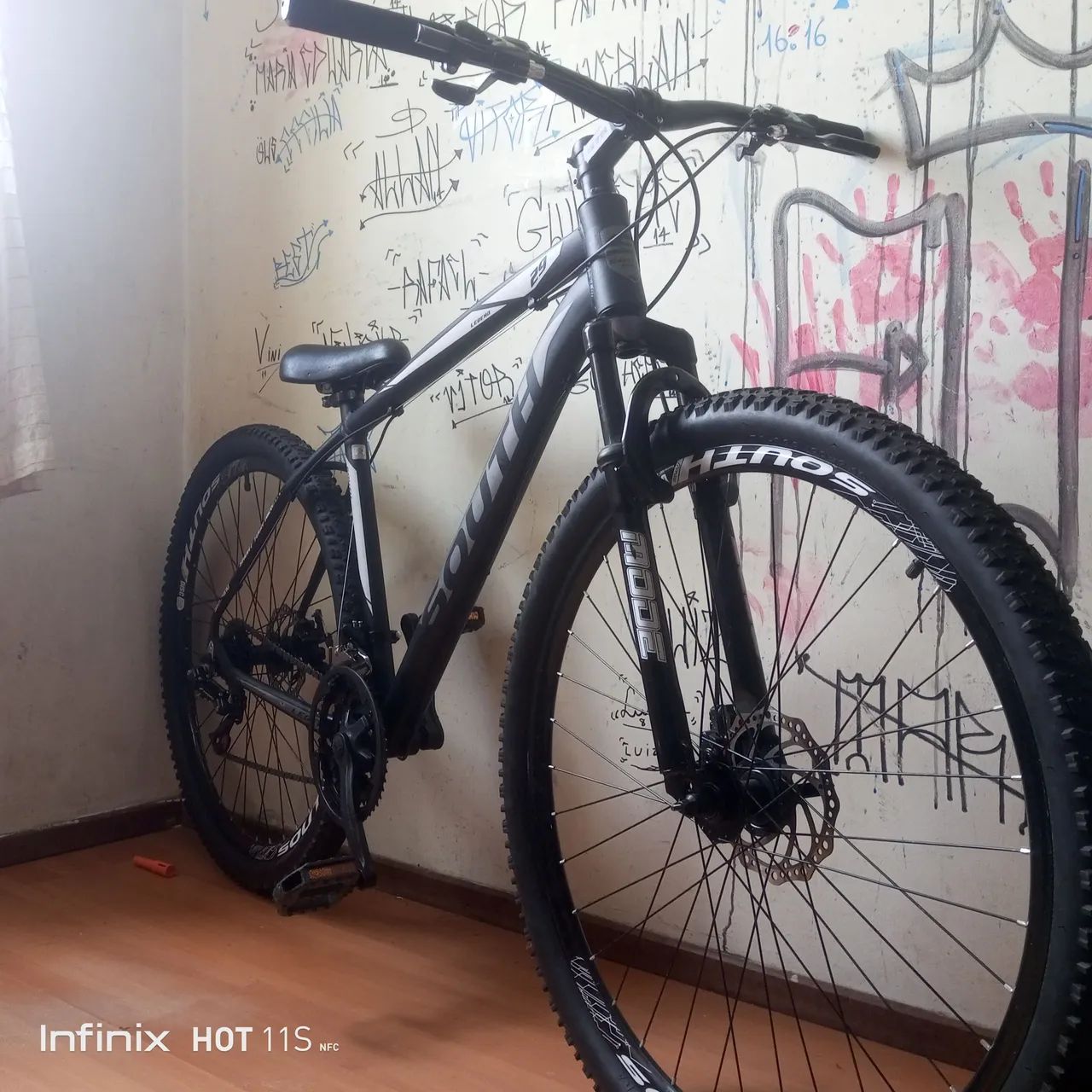 Bicicleta South - aro 29 - preta - Foto 6