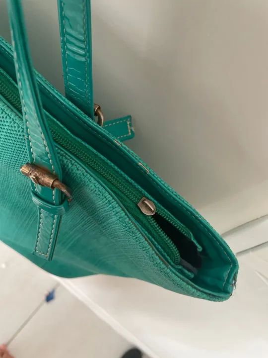 Bolsa ombro verde - Foto 3
