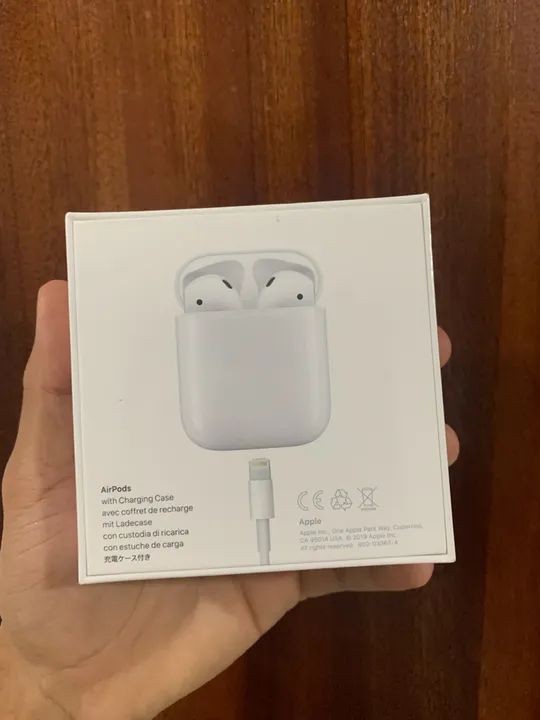 AirPods 2 Novo Lacrado Com Nota Fiscal Garantia Apple - Foto 2