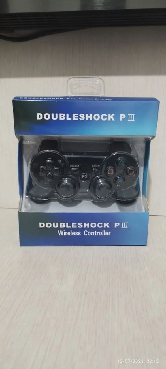 Controle Wireless Doubleshock PS3