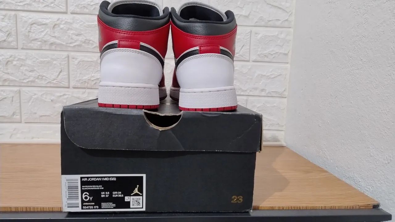Tênis Jordan 1 Chicago original t:37 - Foto 3