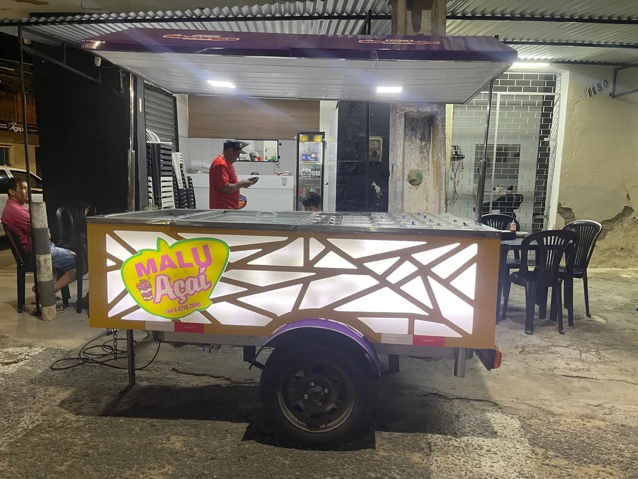 Carrinho de açaí completo  - Foto 4