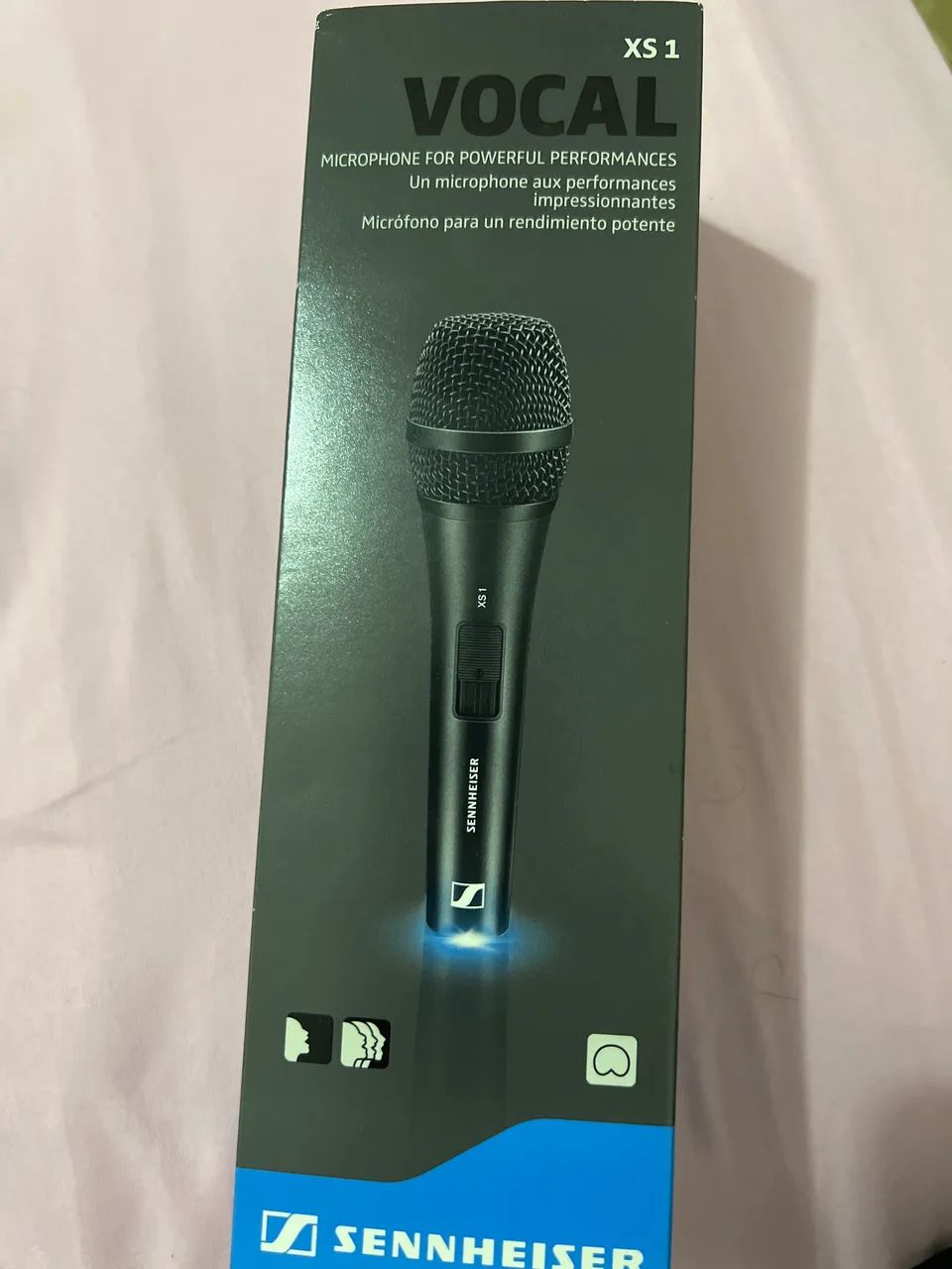 Microfone dinâmico portátil SENNHEISER XS 1