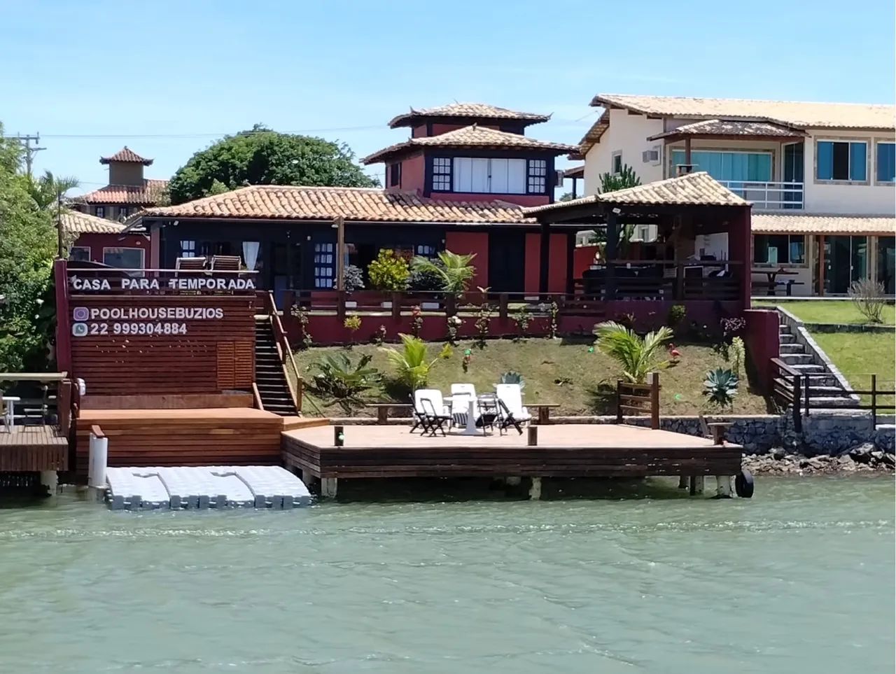 Casa Frete Canal/Mar - Búzios RJ - Foto 7