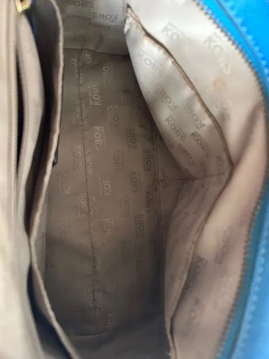 Bolsa Michael Kors Azul - Foto 4