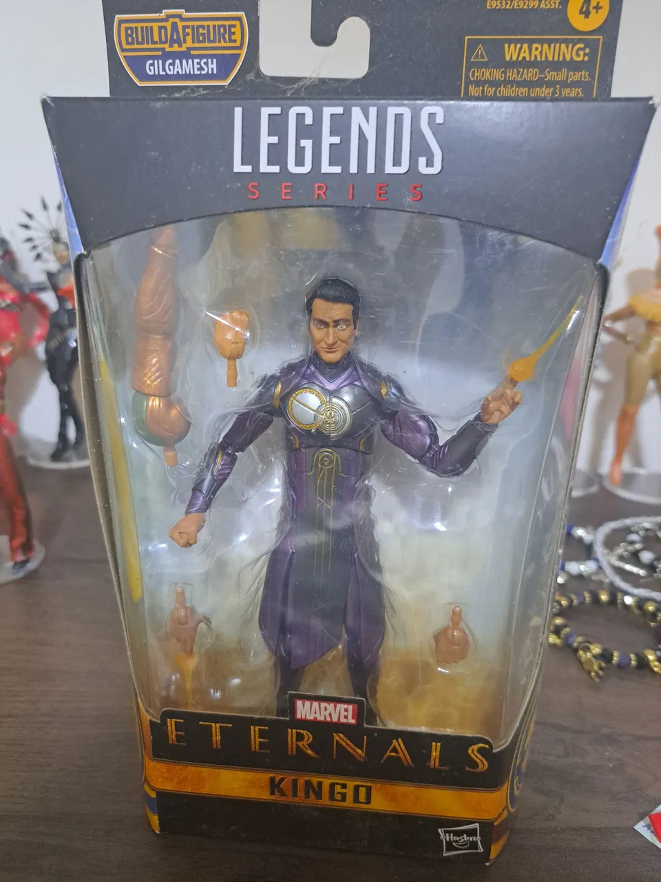 Boneco Kingo Marvel Legends - Eternals