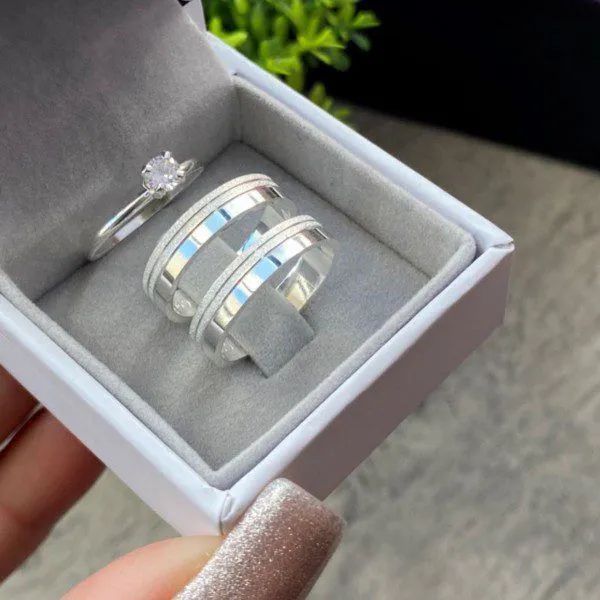 Alianças de Casamento, noivado e compromisso  - Foto 5