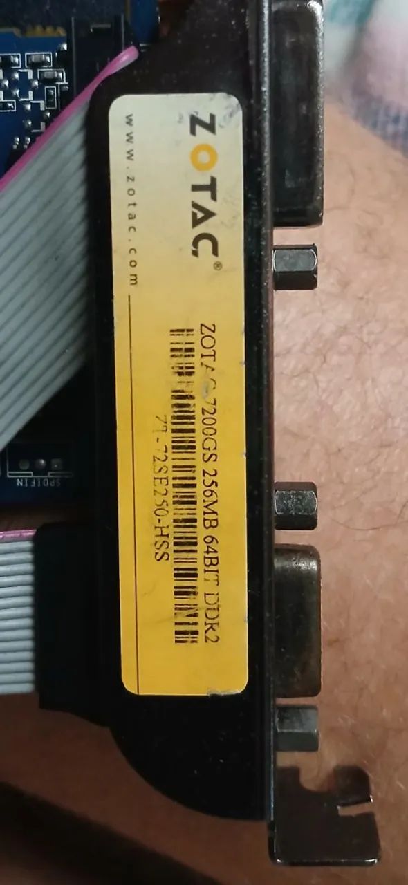 Placa VideoPlaca Video  Zotac saidas  VGA/DVI e AUDIO. - Foto 5