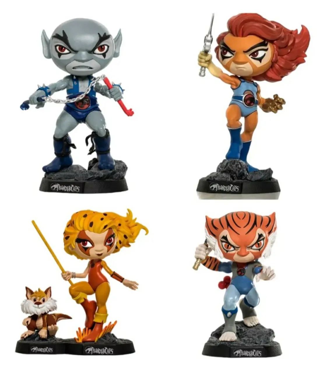 Coleção Thundercats Minico Action Figure sem caixas