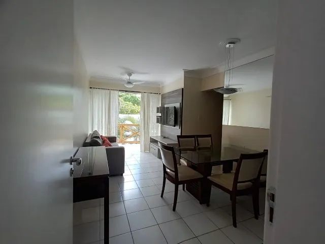 Apartamento 2/4 sendo um suíte com varanda Mobiliado em Cond. Clube  - Foto 3