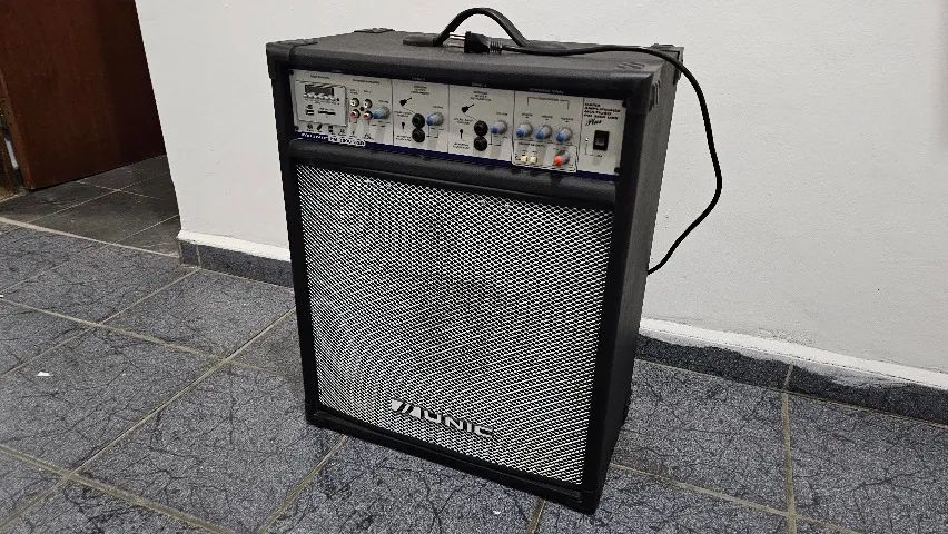 Caixa de Som Amplificada Unic PM 3500 USB - 350W RMS