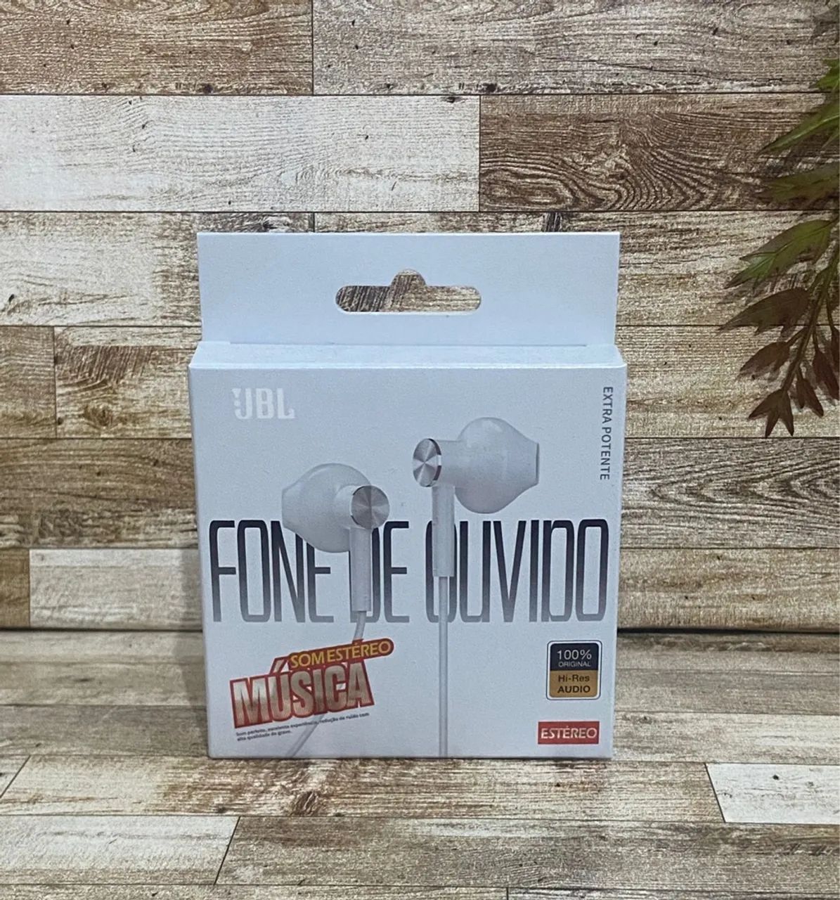 Fone de ouvido JBL - Som Estéreo