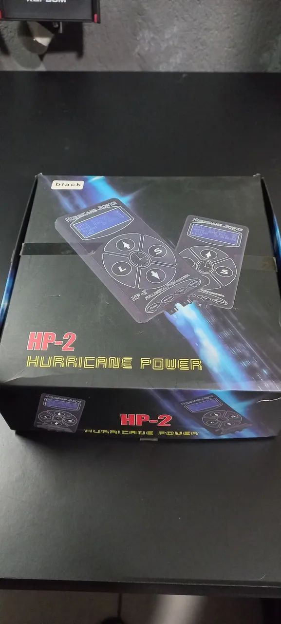 Fonte de Alimentação para Tatuagem Hurricane Power HP-2