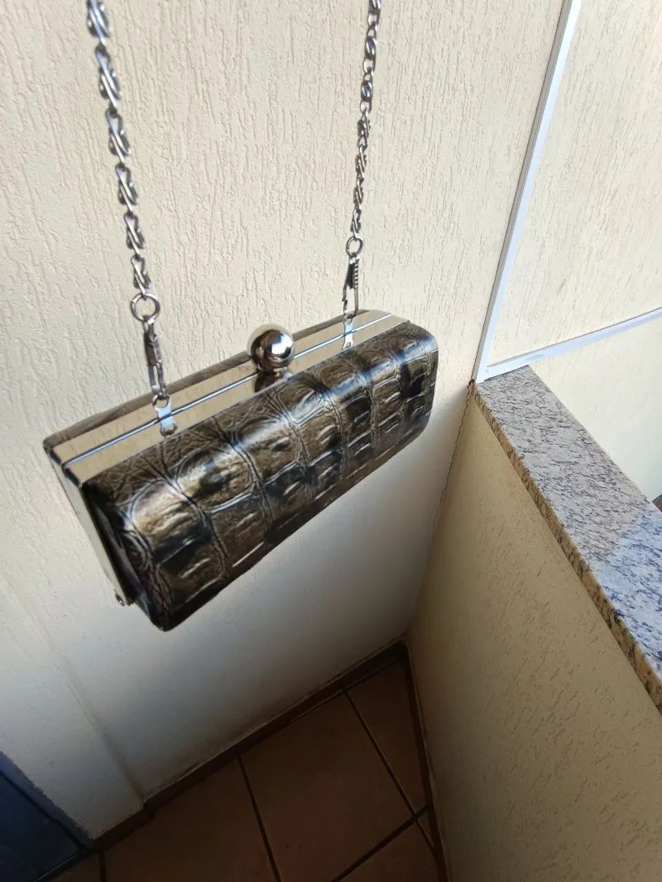 Bolsa de mão Bloux Fermer - Marrom - Foto 5