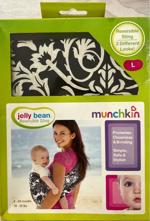 Baby Carriers Munchkin Jelly Bean Reversible Baby Sling Munchkin