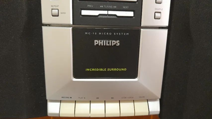 Micro System Philips MC-10 Rádio Vintage Raro e Muito Bom Estado "no estado" - Foto 4