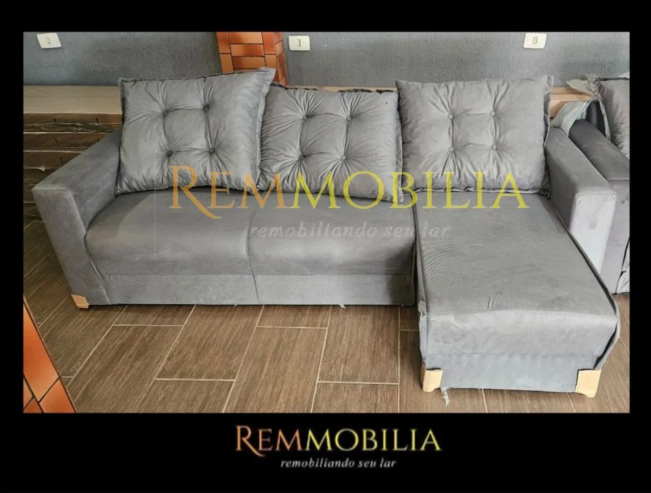 Sofá  chase FIXO - Novo! - Foto 3