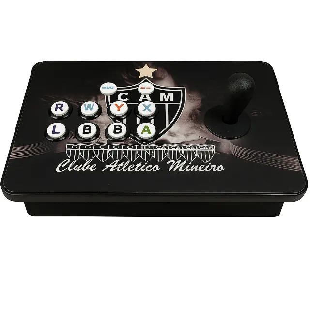 CONTROLE ARCADE 1 PLAYER - LIBERTE A NOSTALGIA COM ESTILO E COMPATIBILIDADE! - Foto 2