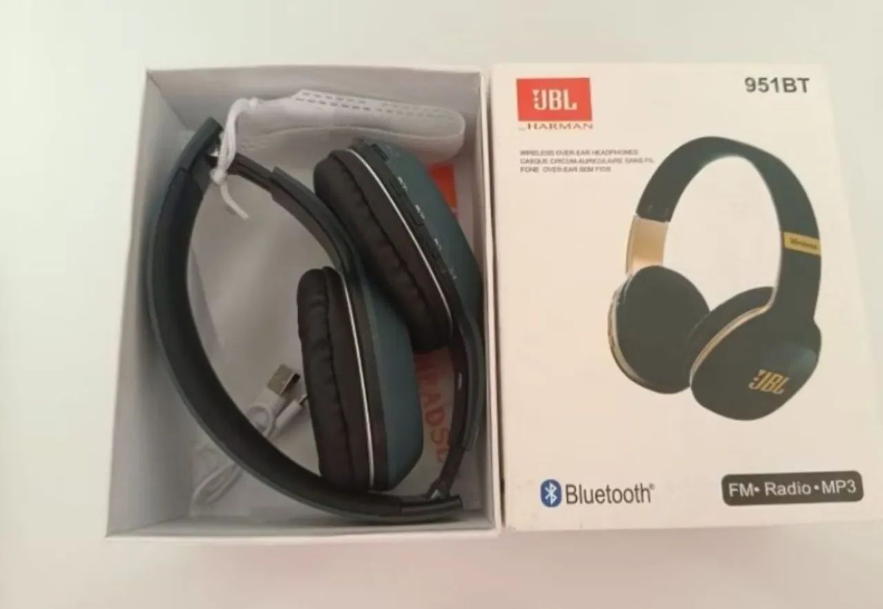 Fone de Ouvido JBL 951BT Bluetooth - Novo