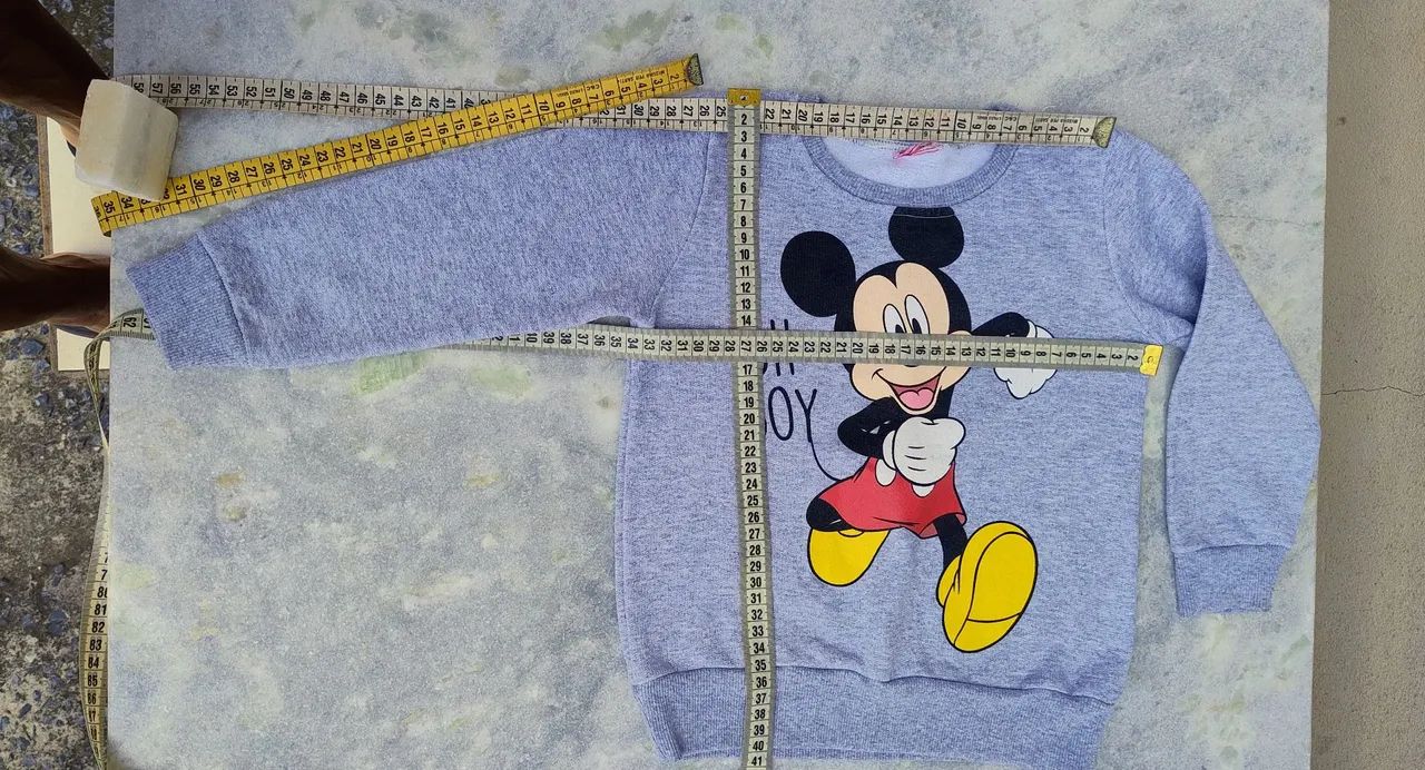 Blusa Manga Longa Mickey Mouse 4 - Foto 4