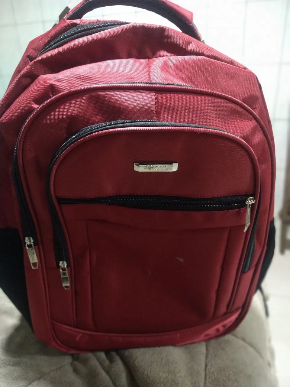 Mochila com vários compartimentos