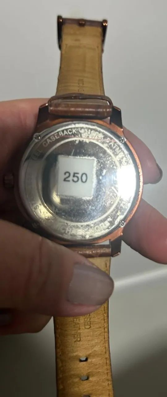 Relógio Michael Kors pulseira de couro - Foto 4