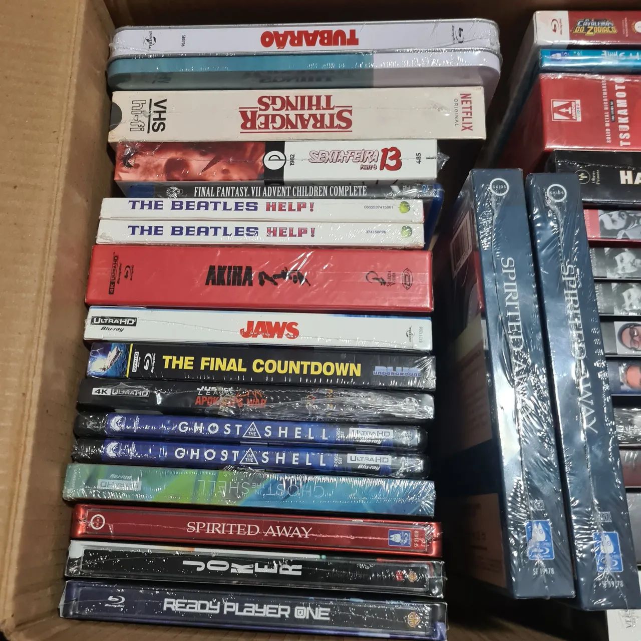 Coleção blu-ray lacrado versátil home video - obras prima do cinema 4k e dvd - Foto 3