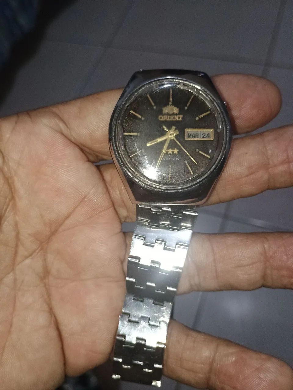 Relógio automático orient