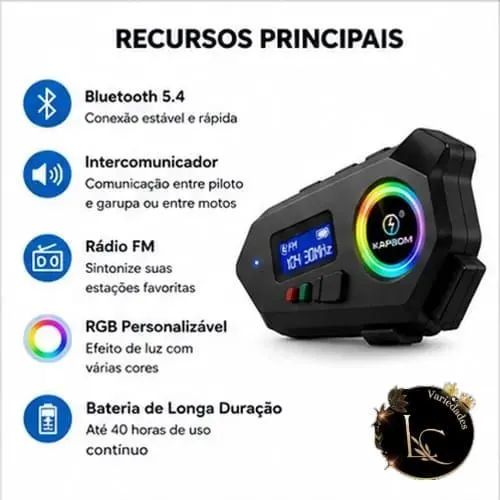 Intercomunicador de Capacete  - Foto 2