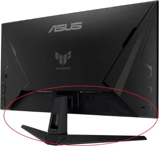 Base suporte pedestal para monitor ASUS VG27AQ3A 27 polegadas original - Foto 5