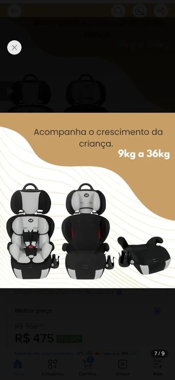 Cadeirinha  - Foto 2