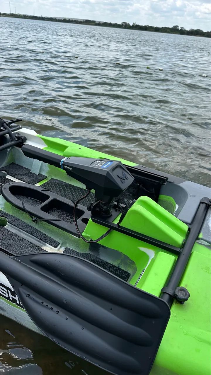 Caiaque Milha Náutica Hook com motor elétrico - Foto 4
