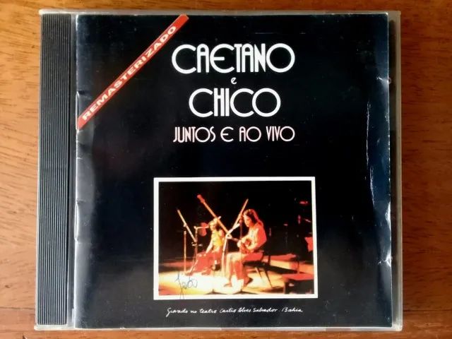 CD Caetano & Chico - Juntos e ao Vivo