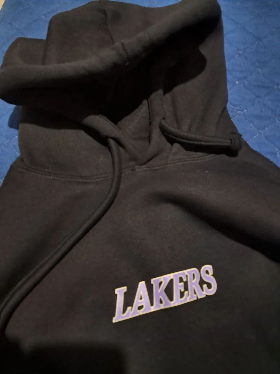Título: Moletom Lakers Preto e Roxo NBA - Foto 5