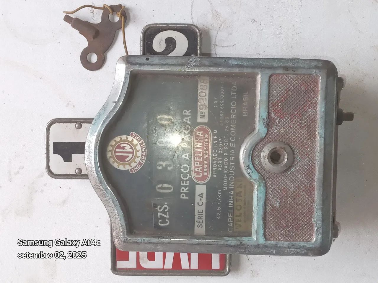 Taxímetro capelinha décadas 70/80 - Foto 2