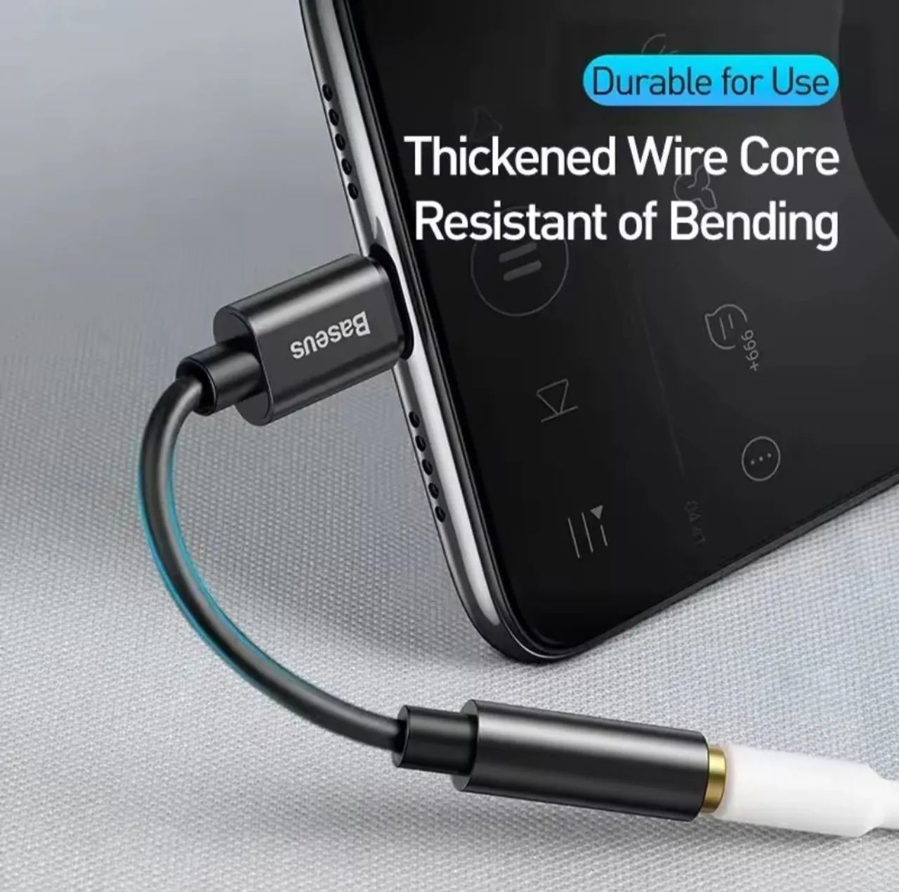 Adaptador Tipo C Para P2 Baseus Premium - Foto 3