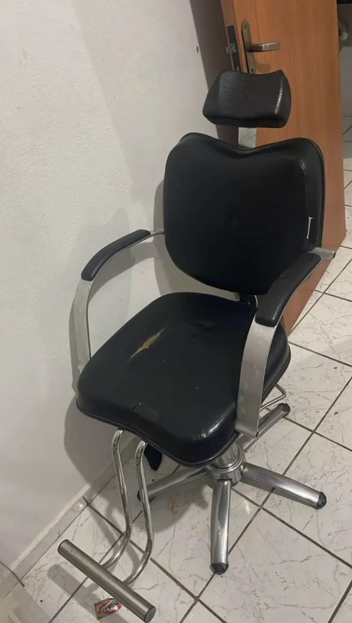 Cadeira de salão ou barbearia  - Foto 2