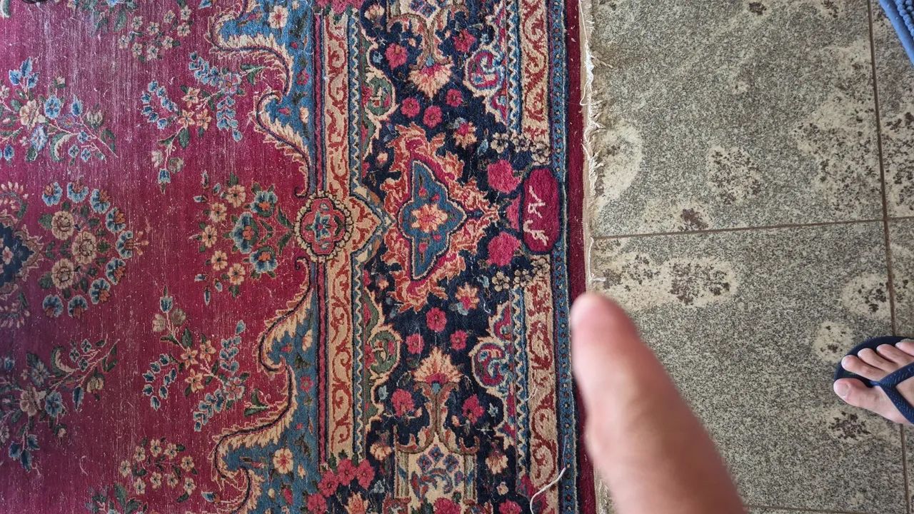 12M² KASHAN FLORAL ASSINADO - Foto 3