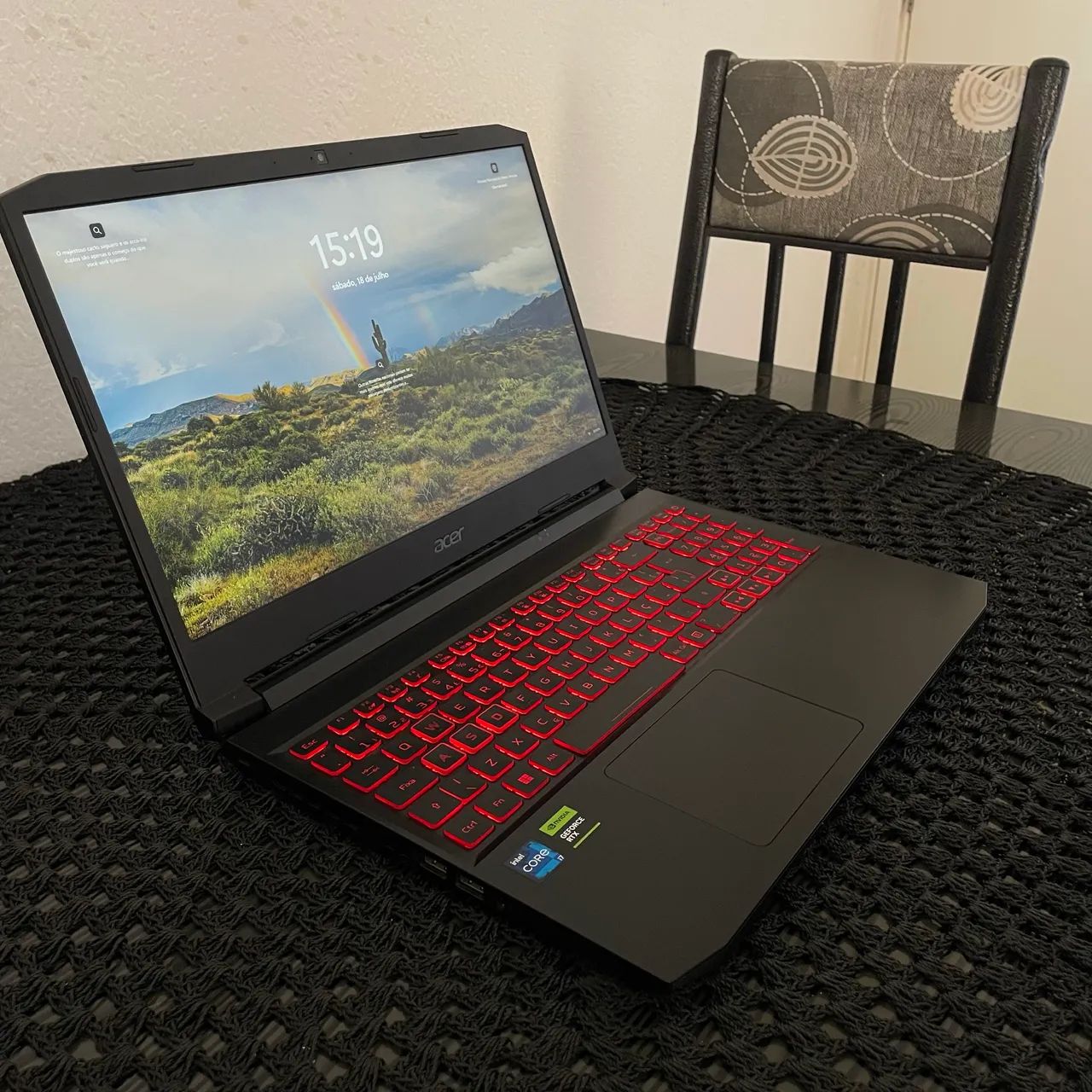 Notebook acer nitro5 com i7 11800H e RTX 3050 - Foto 4