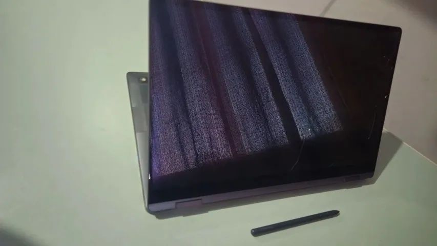 Galaxy Book 3 360 i7 (tela trincada funciona touch) - Foto 4