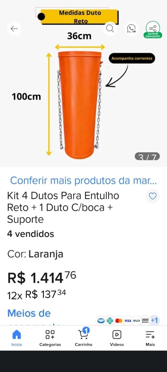 Duto Condutor de Entulho - Foto 5