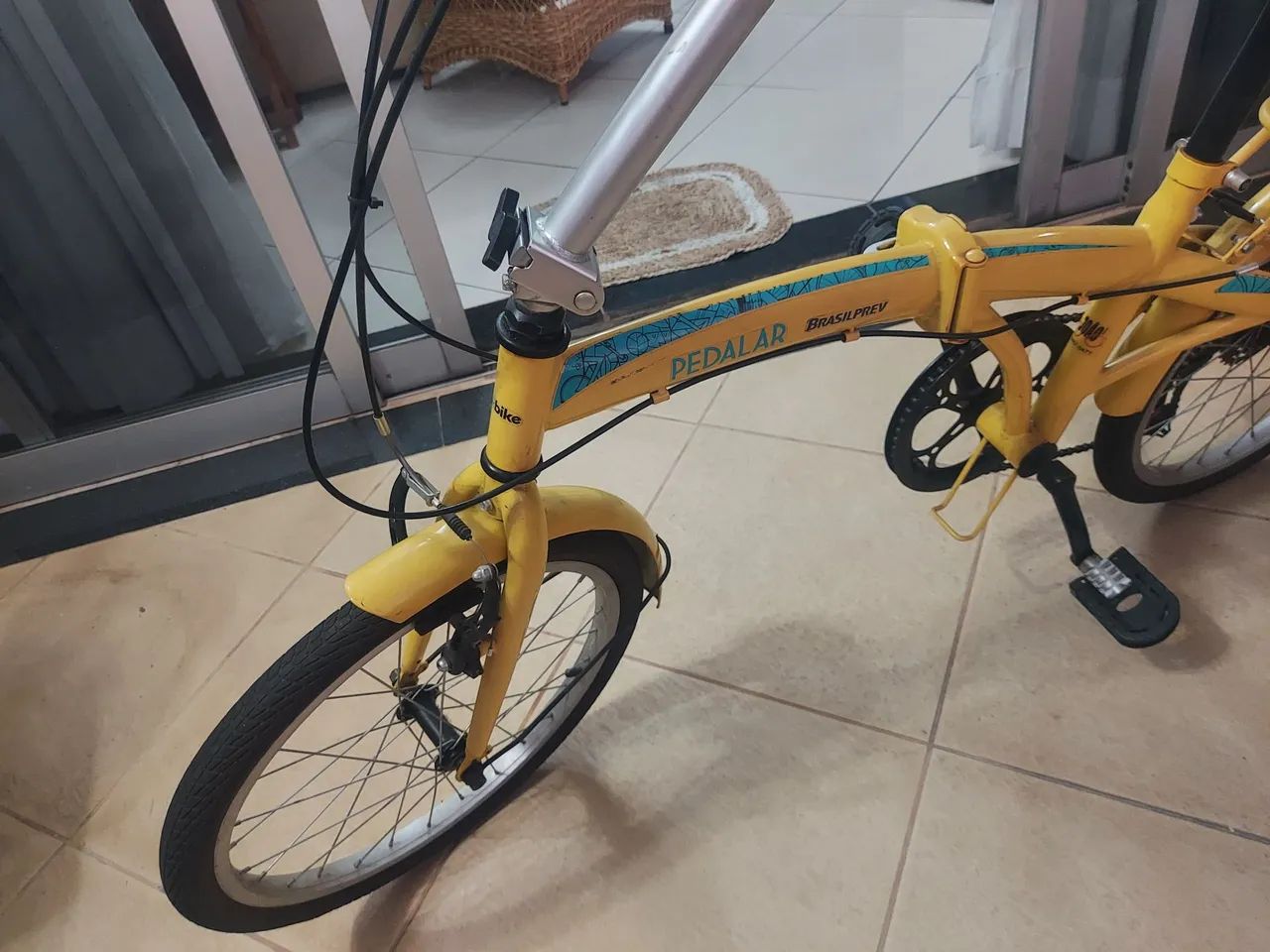 Bicicleta dobravel Pedalar Brasilprev - Foto 4